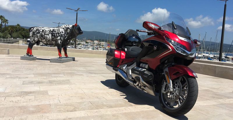 essai moto Honda Goldwing 2018 - La Ciotat