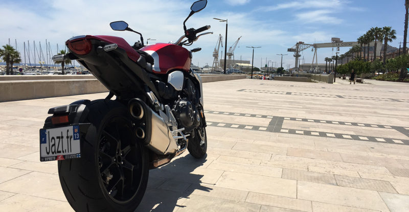 moto honda CB1000R sur Marseille