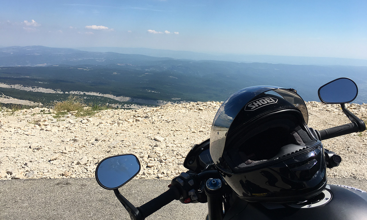 Speed Triple 2018 au Mont Ventoux