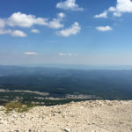 Vue depuis le haut du Mont Ventoux