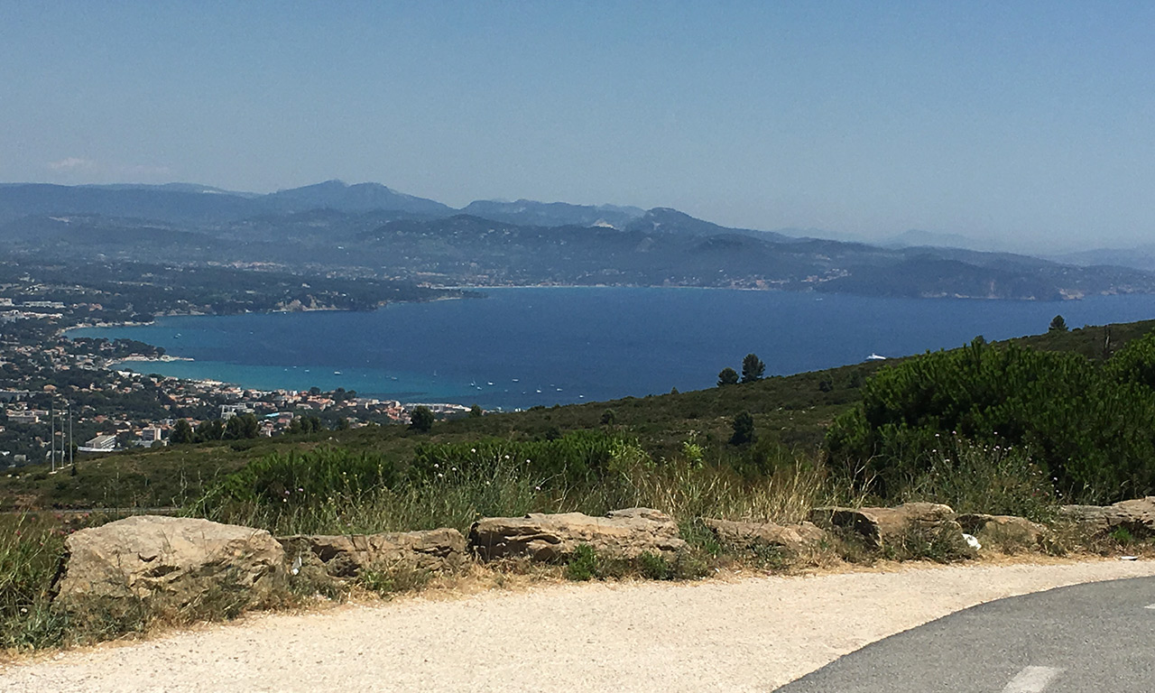 vue magnifique vers La Ciotat