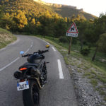 Le pays du virages pour le motard Marseillais