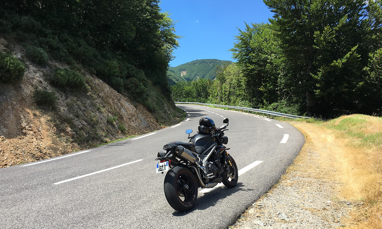 route à virage : parfait pour les motards