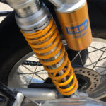 Suspension Ohlins sur le Triumph Thruxton 1200 R