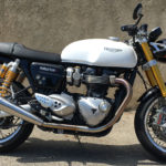 moto anglaise Triumph Thruxton 1200 R