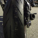 pneu moto Bridgestone S21 Hypersport sur le MT 07 Yamaha