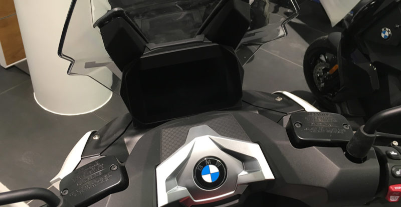 tableau de bord du CX 400 BMW