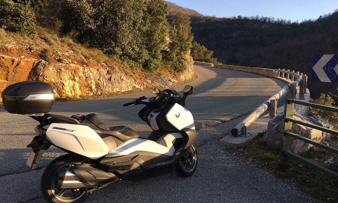 balade moto / scooter au coeur des montagnes