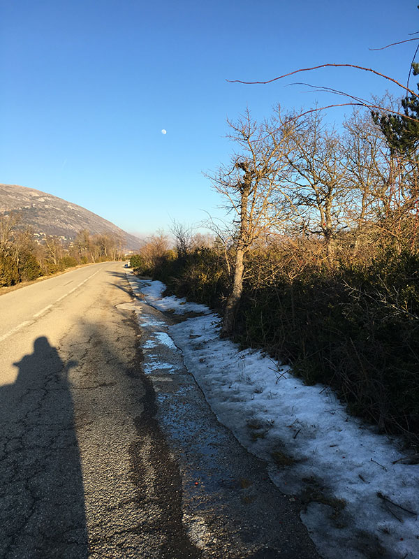 neige en vue au coeur des montagnes PACA