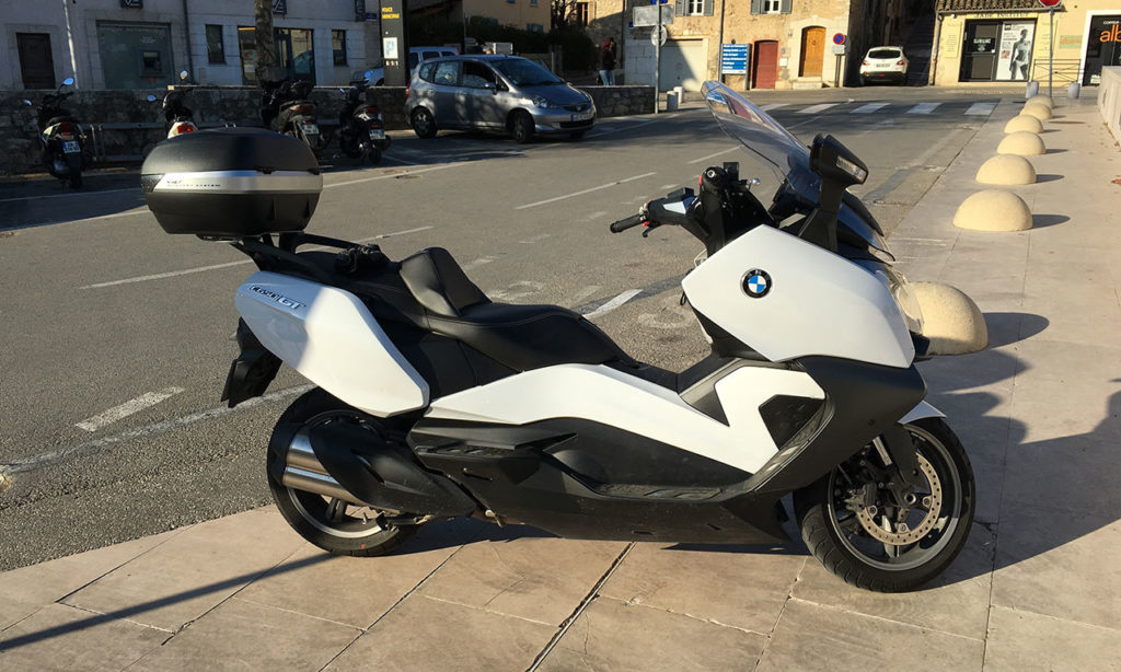 Scooter C650GT : Docks BMW Marseille