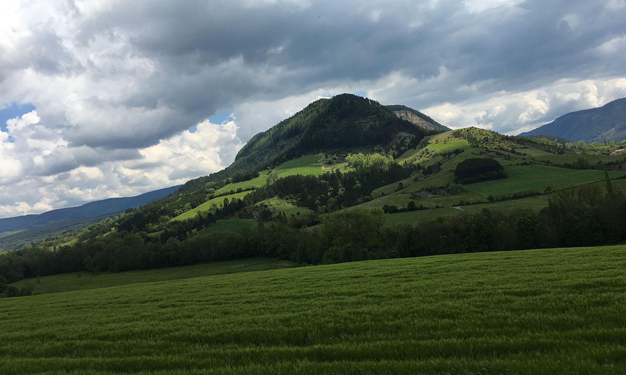 Petite montagne à Saint Bauzile