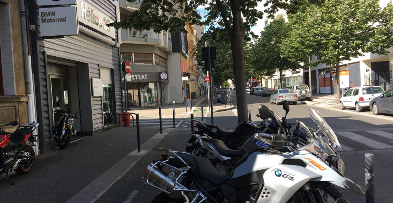 La concession BMW motorrad de Valence
