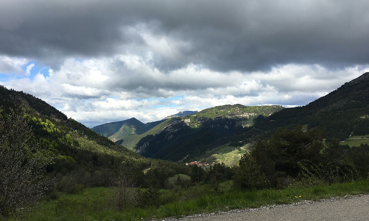 le temps se dégrade au coeur des montagnes