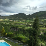 hotel La Clavelière : vue depuis la chambre triple