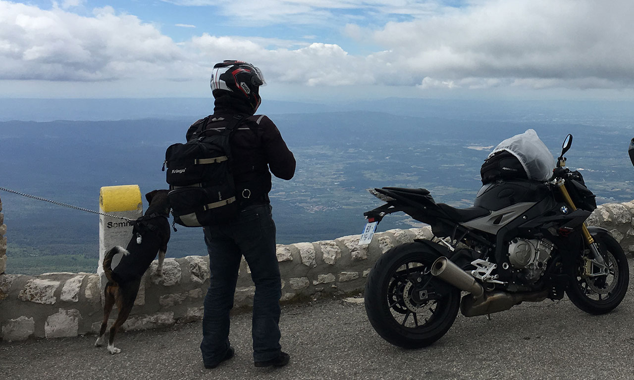 Le Mont Ventoux à moto