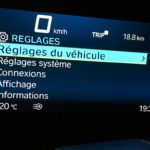 information au tableau de bord du C400GT BMW