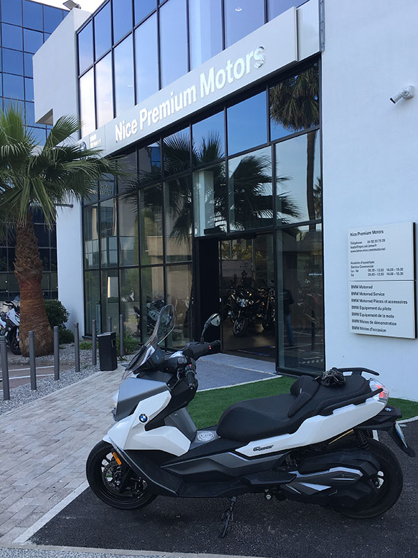 Concession moto BMW à Nice