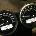 Double compteur de nuit BMW Nine-T