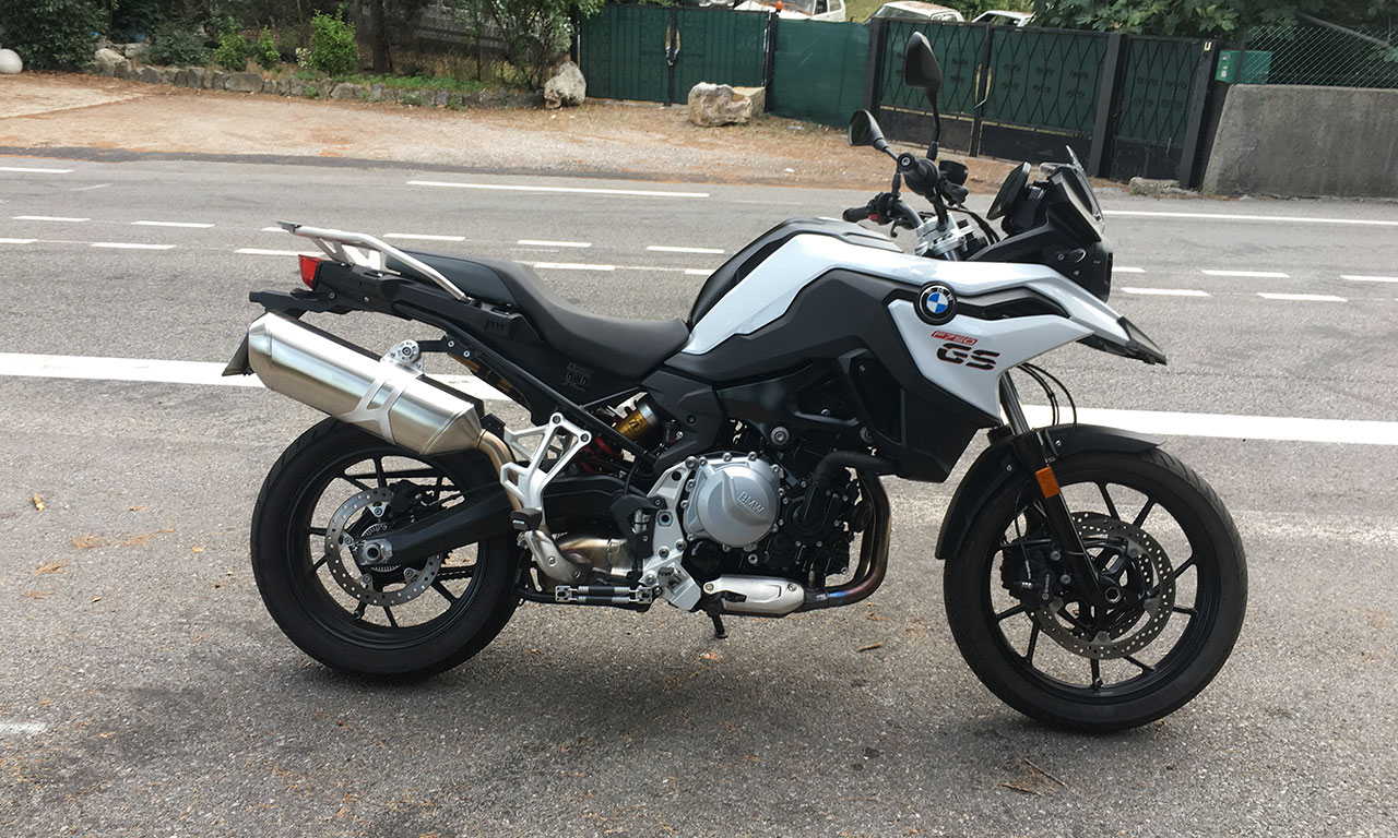 BMW F750GS chez BMW Motorrad Cannes