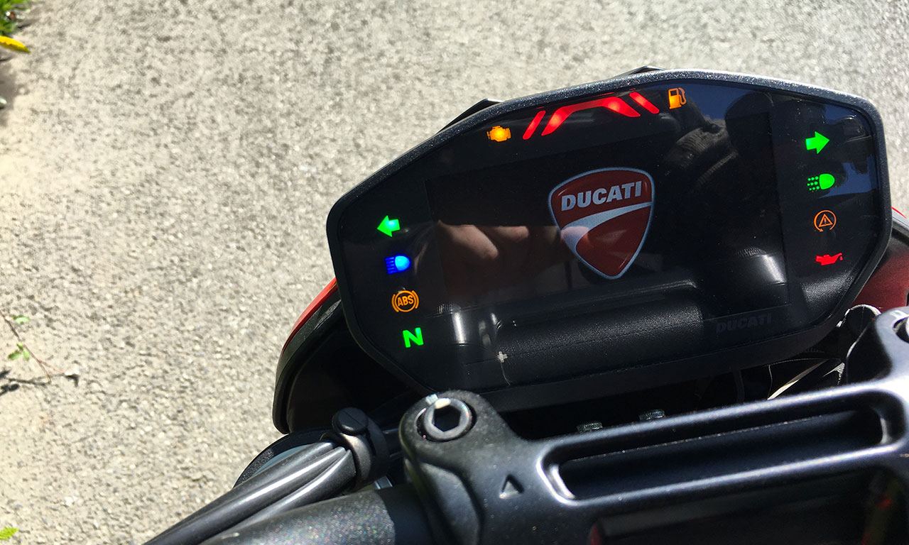 Tableau de bord Hypermotard Ducati 950