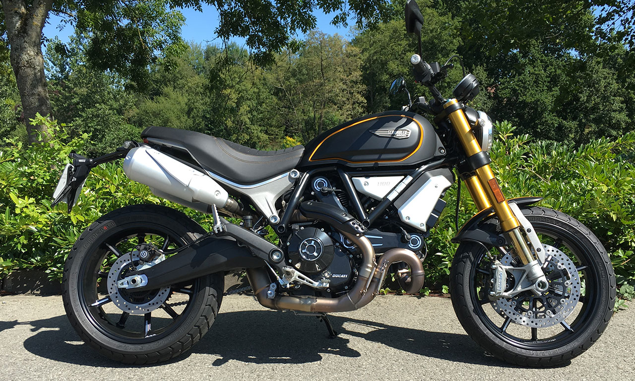 Ducati Scrambler 1100 : le monster dans une robe de mariée | Jazt.com