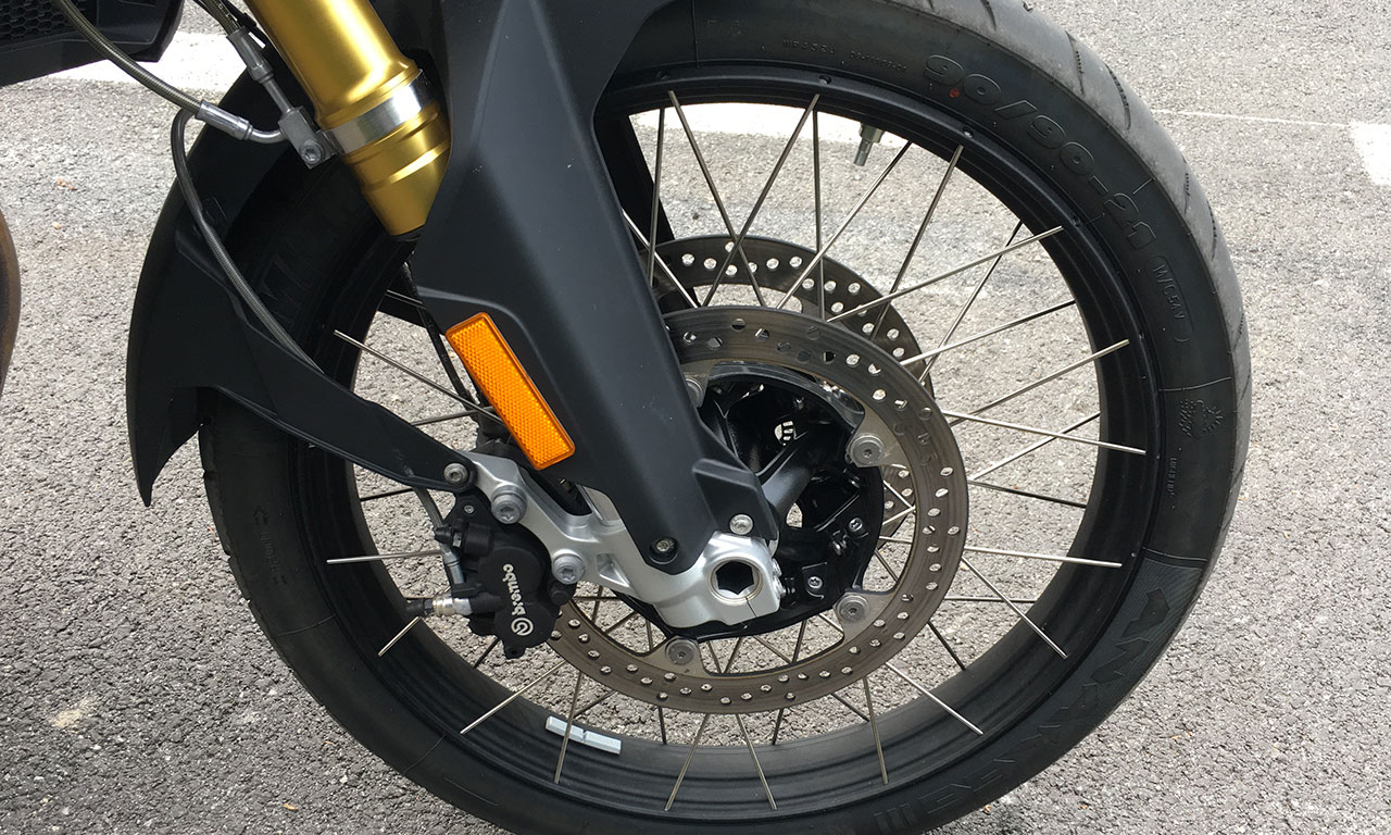 jante à rayon sur le F850GS