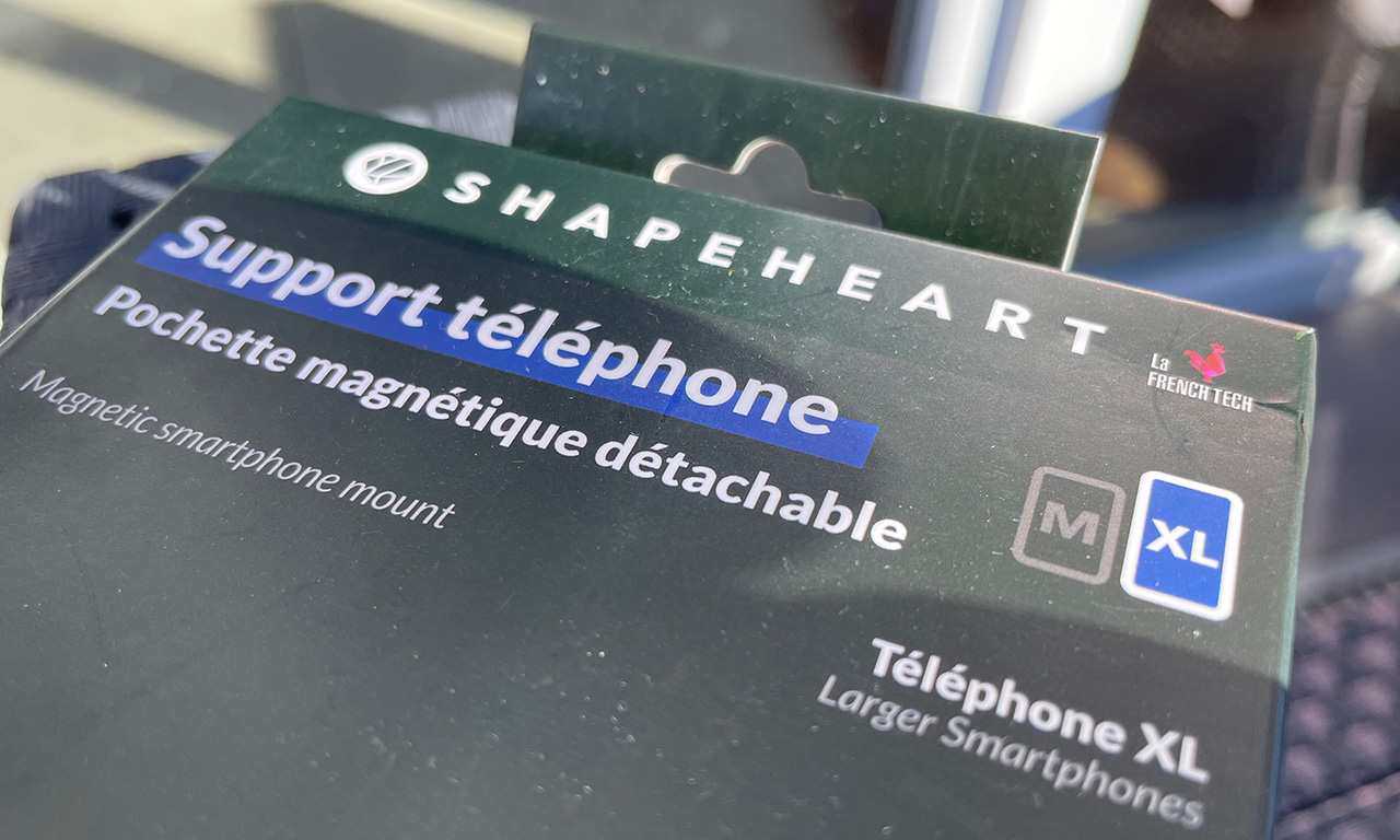 Shapeheart - Support téléphone pour guidon de vélo avec pochette magnétique  détachable – Shapeheart Store