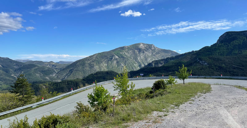 Les montagnes de Castellane