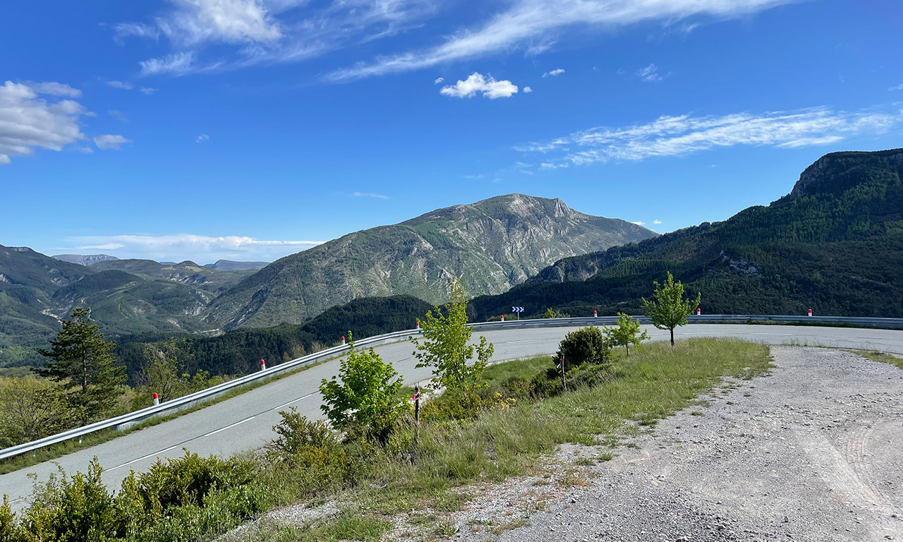 Les montagnes de Castellane