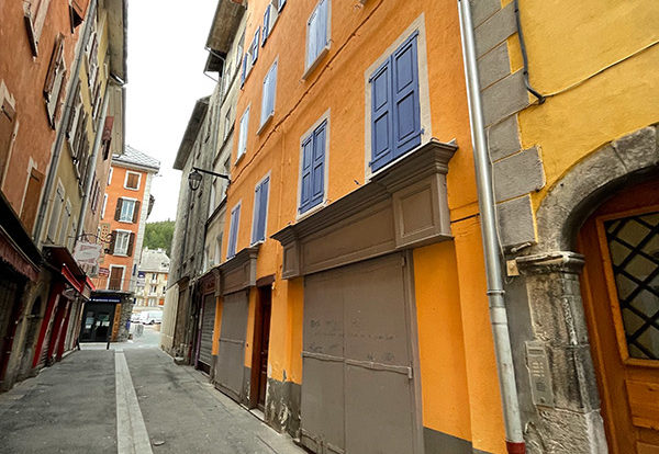 ambiance centre ville de Barcelonnette