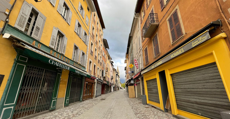 centre ville de Barcelonnette