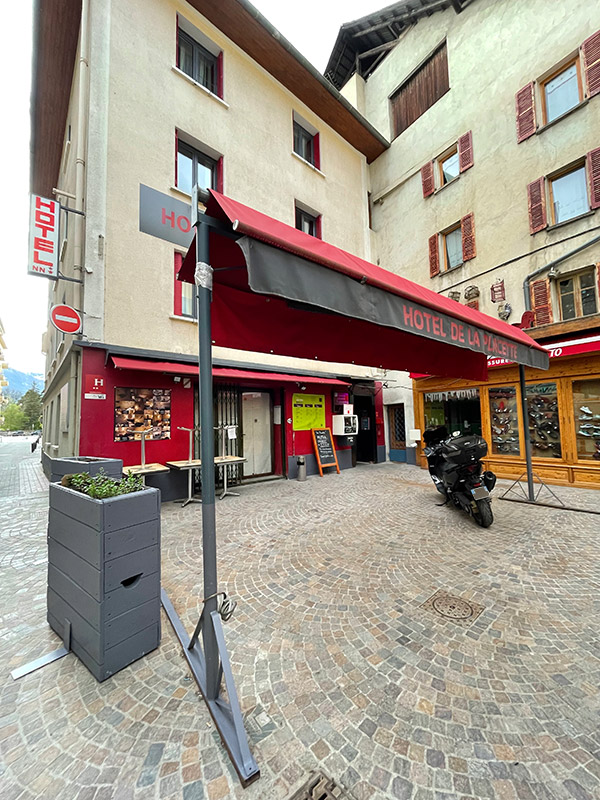 Hôtel de la placette à Barcelonnette