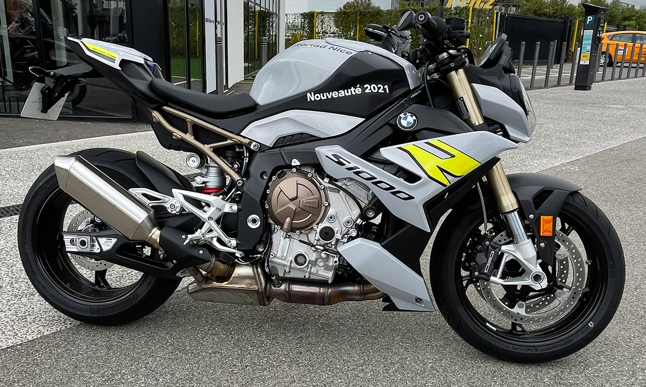 BMW S1000R 2021 grise