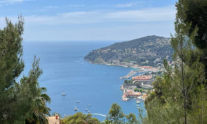 vue vers Nice depuis la moyenne corniche