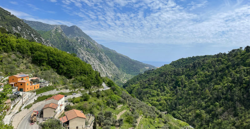 Mer et montagne dans les Alpes Maritimes