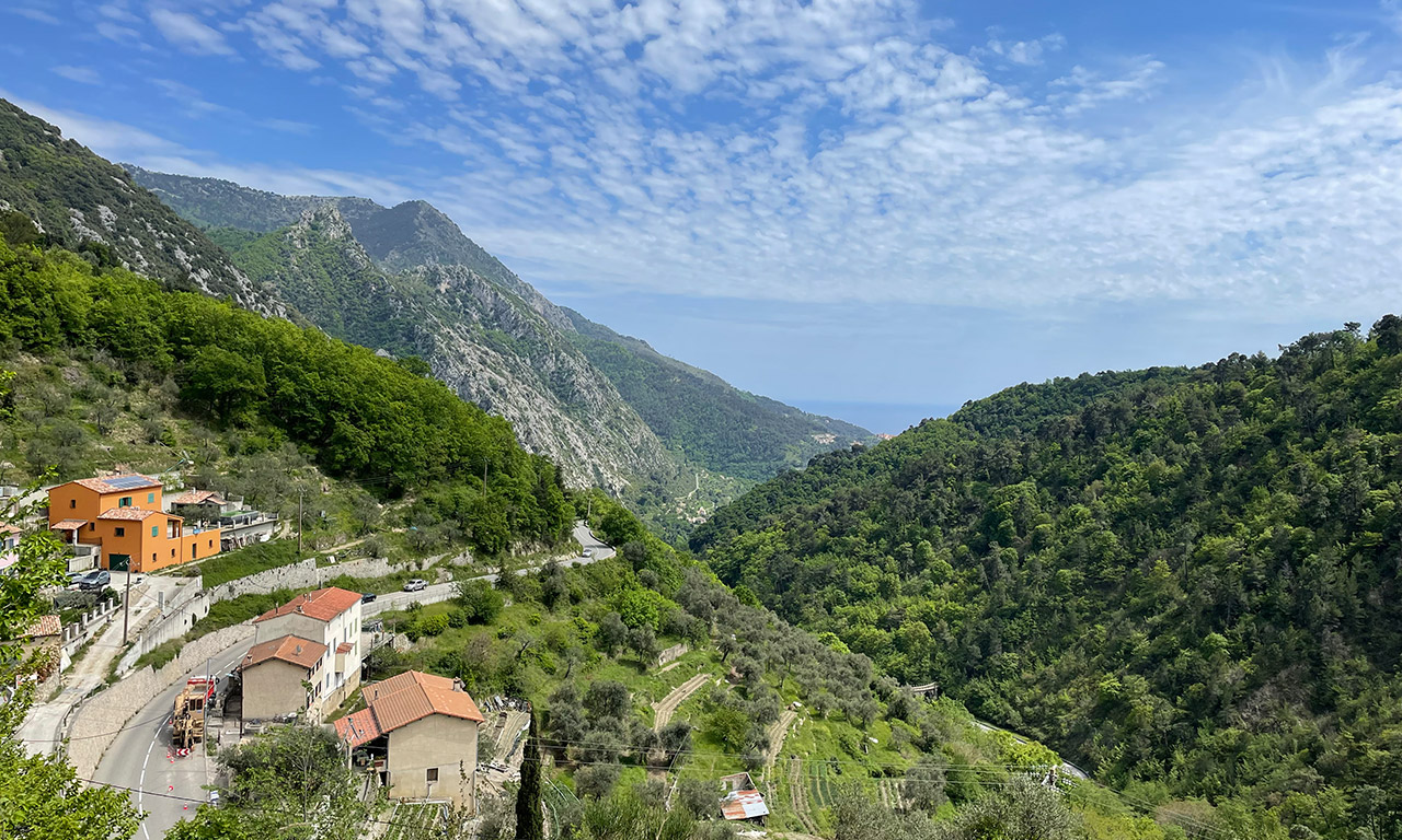 Mer et montagne dans les Alpes Maritimes