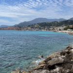 baie de Menton depuis le post de la frontière