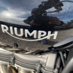 logo Triumph sur le Rocket 3R