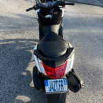vue arrière du scooter NMax 125cc