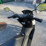 au guidon du nMax Yamaha 125cc