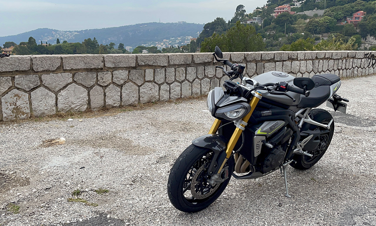 Confort du Speed Triple RS 1200