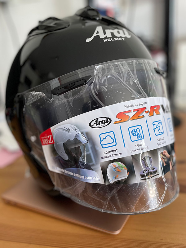 casque de moto Arai Jet SZ R VAS