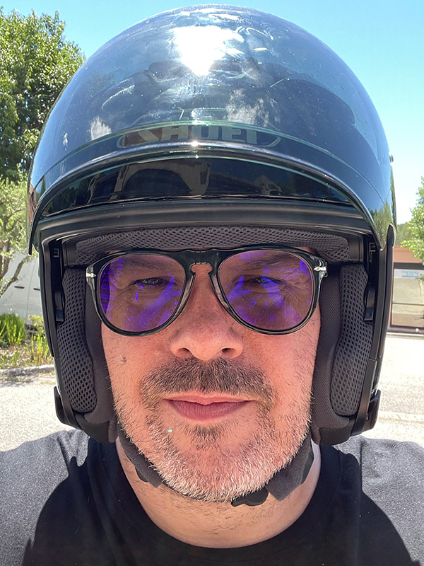 JCruise 2 Shoei : casque de moto de David Jazt