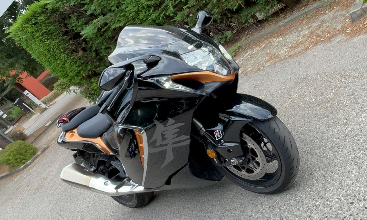 moto Suzuki Hayabusa : le retour vers le futur