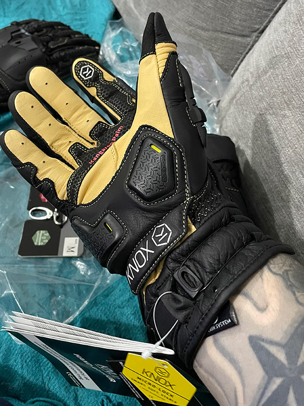 Gant de moto haut de gamme Knox Gloves