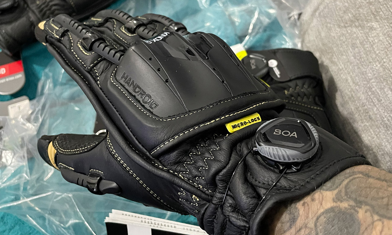 Gant de moto racing haut de gamme Knox Gloves
