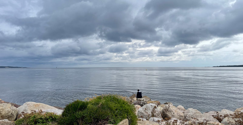 vue mer depuis Cannes (Palm Beach)