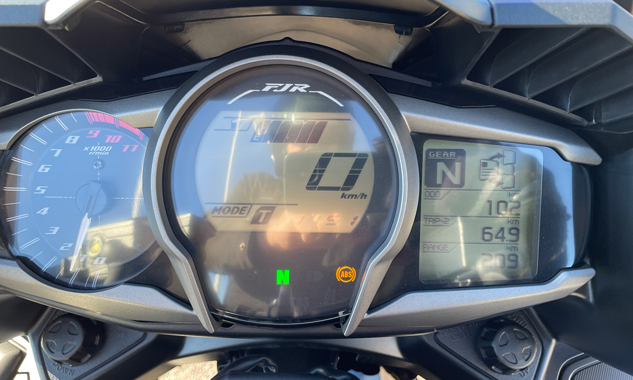 FJR 1300 : bilan des 100km