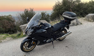 balade moto vers Gourdon depuis Grasse