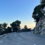 route sinueuses des Alpes Maritimes